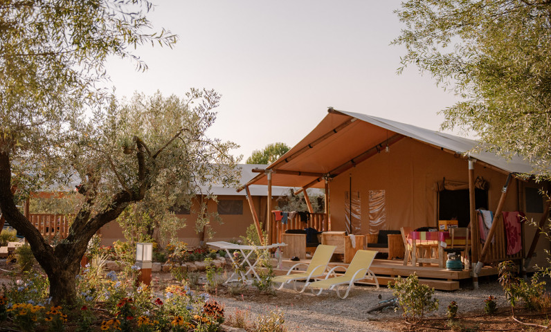 Provence Furnished Camping Tent Rental
